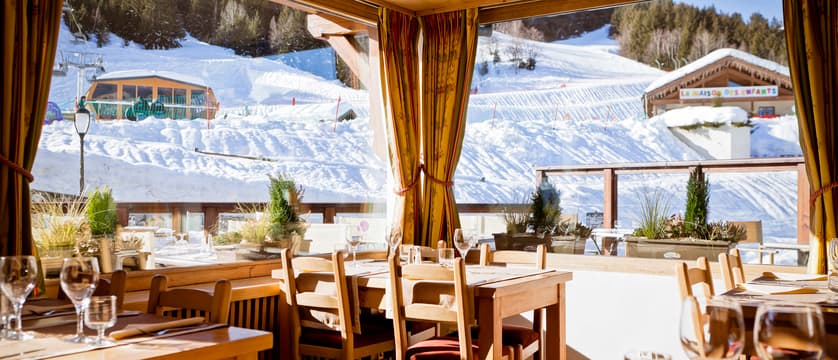 View from the restaurant