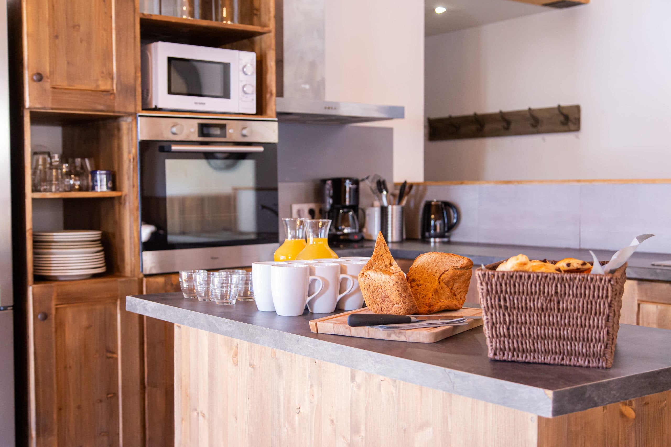 Penthouse Gem breakfast