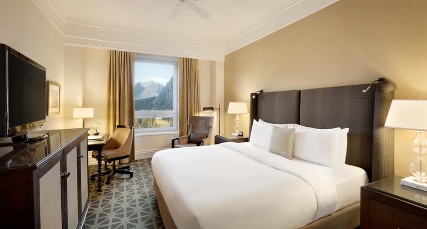 Fairmont Mountain view room