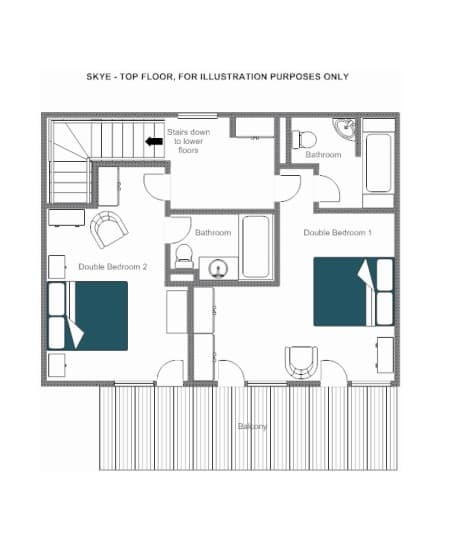 Verbier-Chalet-Skye-Upper-Floor