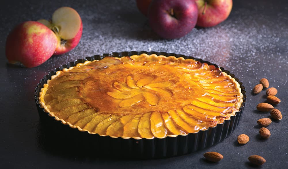 A-lovely-Apple-frangipane-tart-