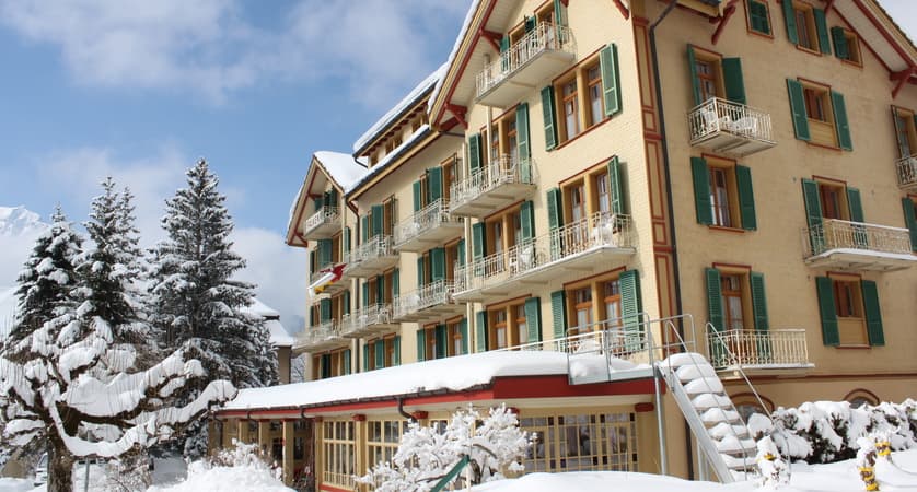 exterior view - winter