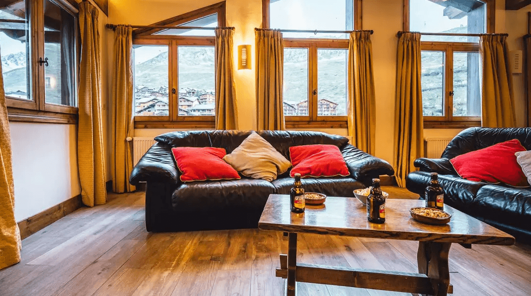 Chalet-Tavaillons-Tignes-Sofa