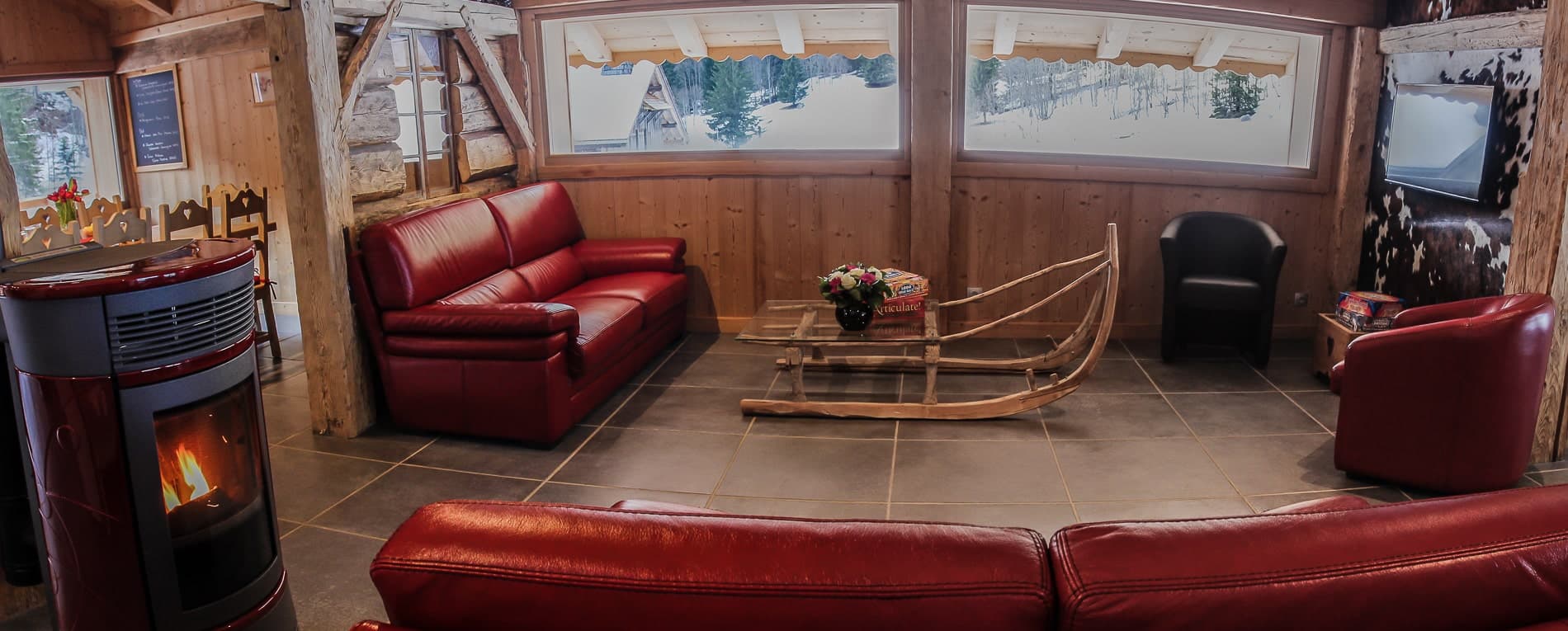 Chalet-Perce-Neige-Living-Area