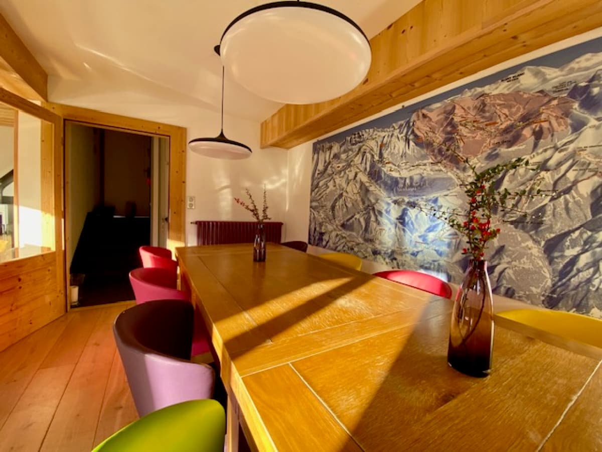 Chalet Chelmer dining room