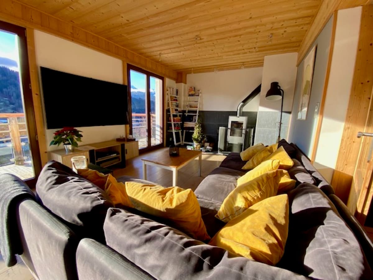 Chalet Chelmer living room