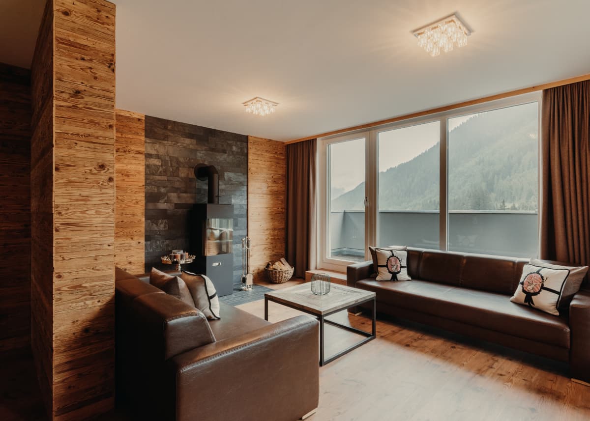 Chalet Christiane living room