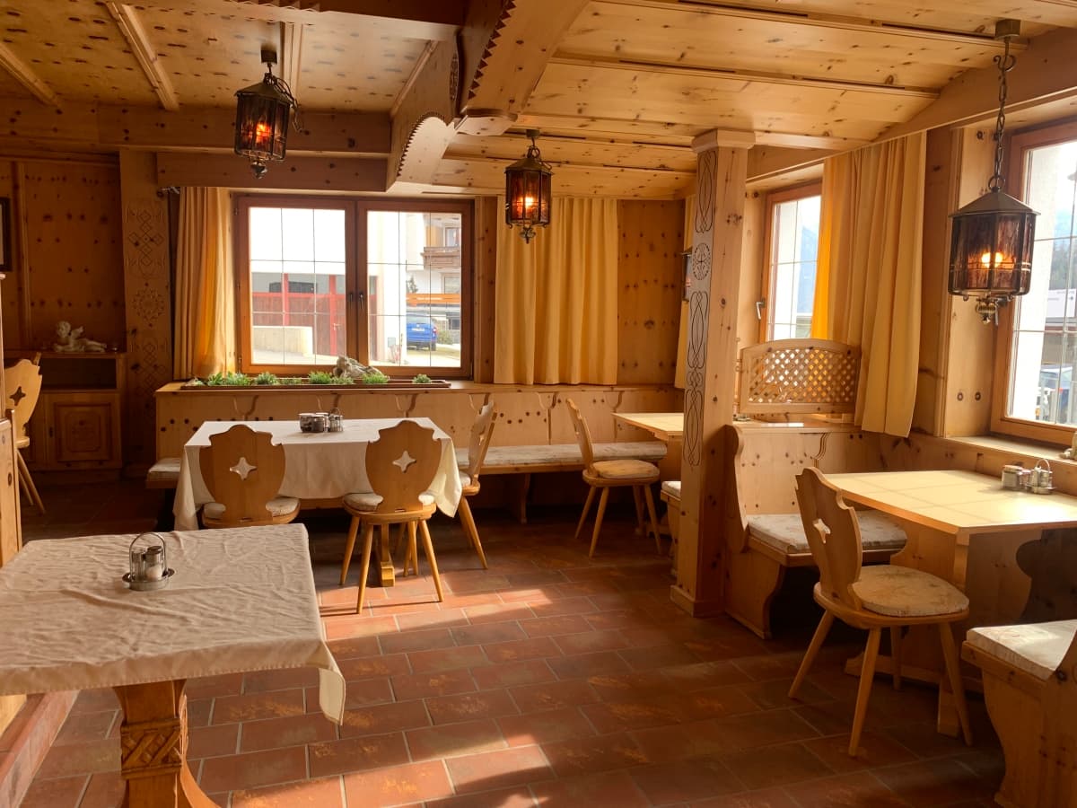 Chalet Tirolerhof Apart dining