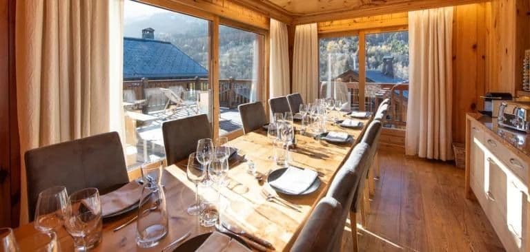 dining Chalet L'Ancolie
