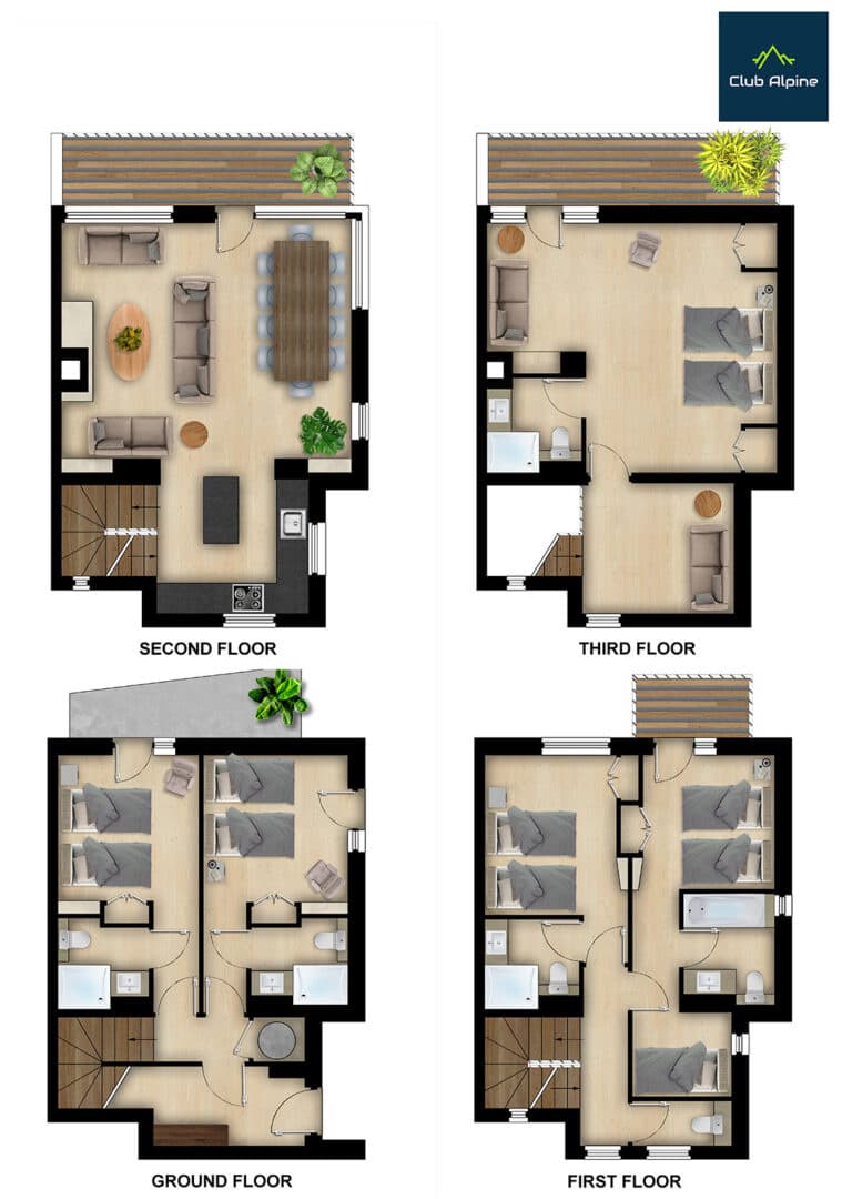 Hermin-Floorplans