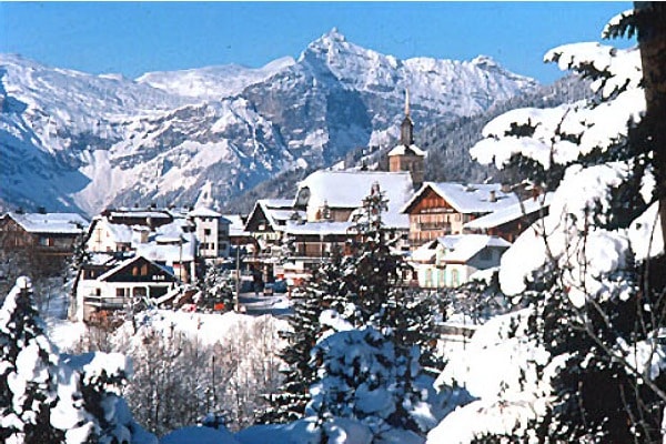 Les Contamines ski resort