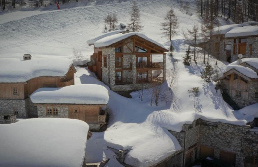 Chalet Elephant Blanc