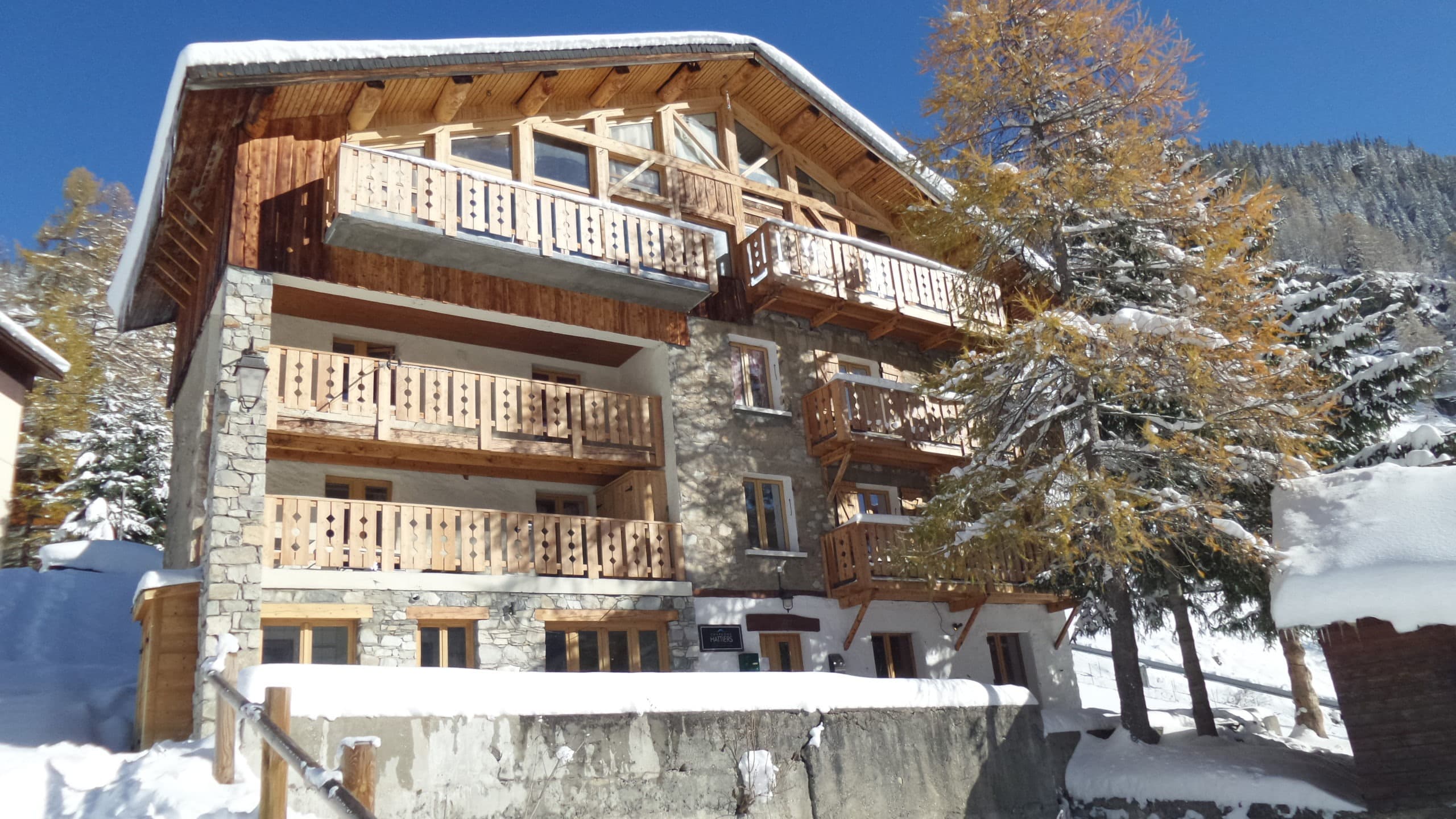 Chalet Hattiers Apartment 2