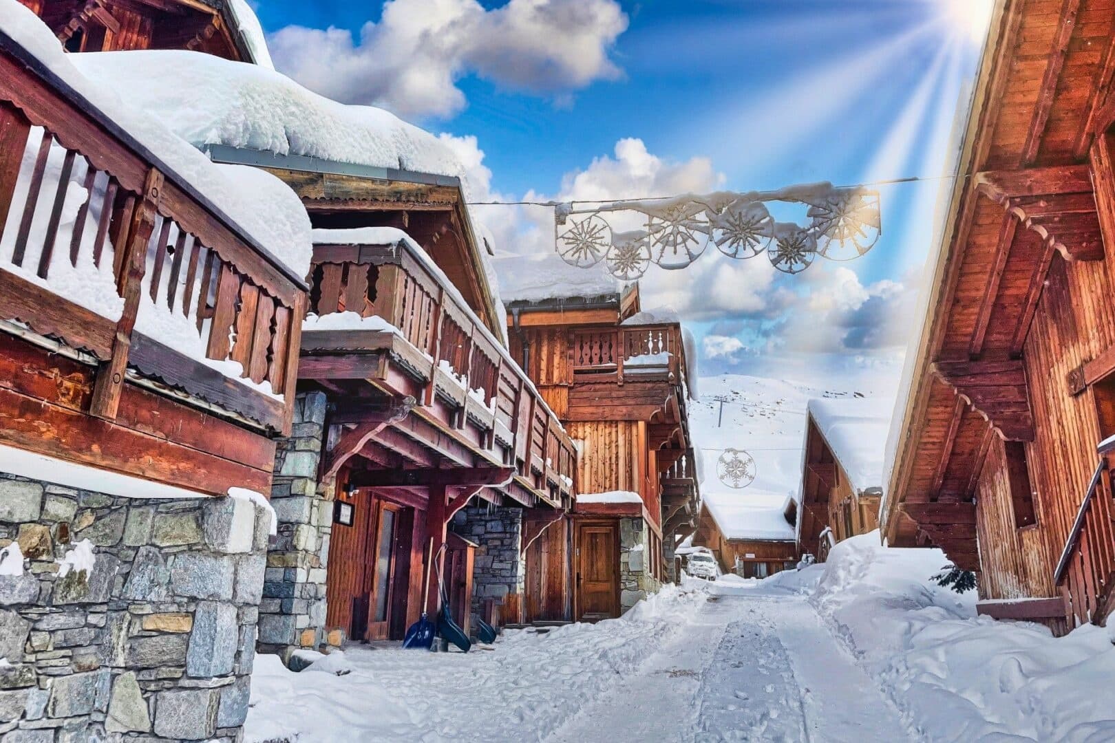 Chalet Flocons de Neige